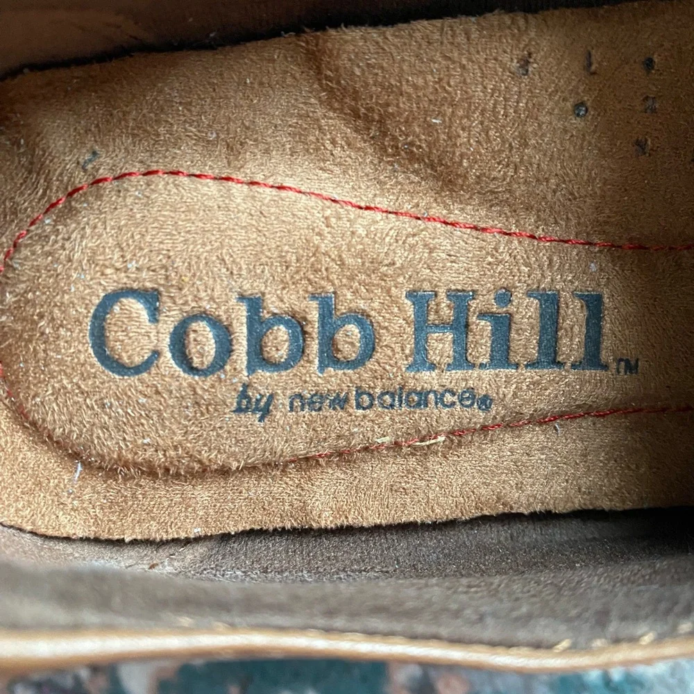 Cobb Hill by New Balance ALMOND Oxfords, Sheila leather, 6, Winter Sale - Picture 2 of 10